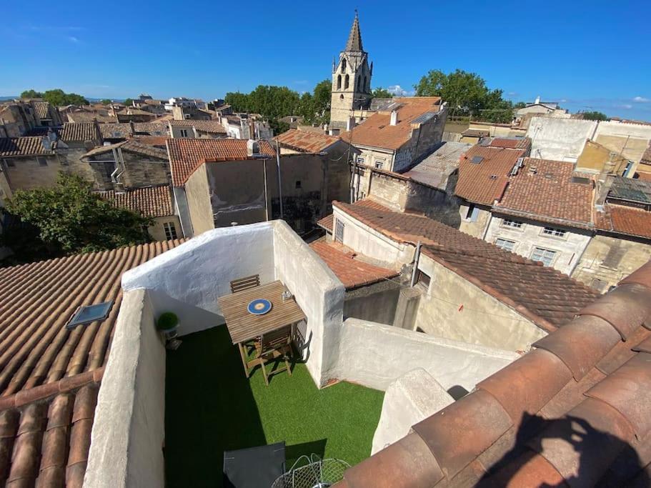 Appartement 1 Chb, Calme, Lumineux, Clim, Terrasse Avignon Eksteriør billede